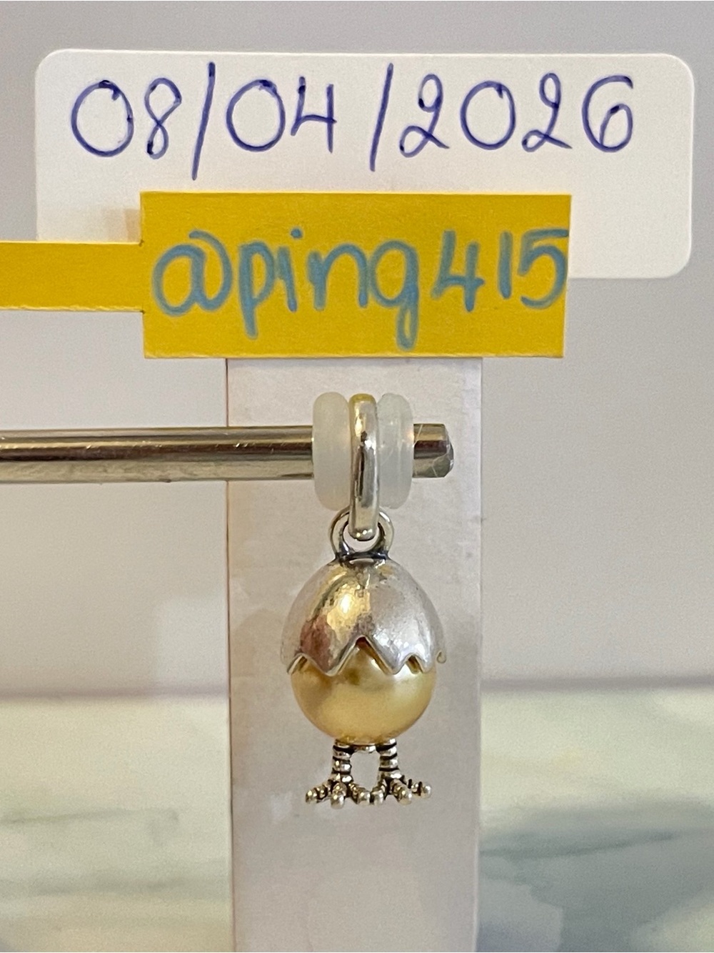 Pandora Easter Egg Dangle